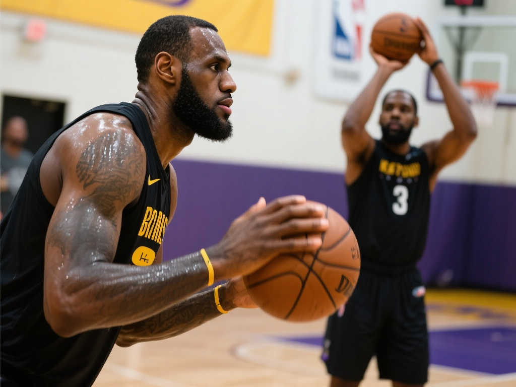 NBA巨星纷纷晒出训练照，休赛期也不松懈